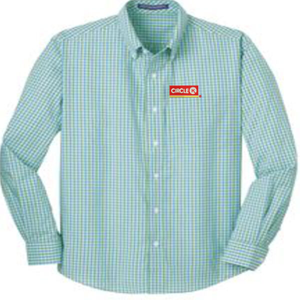 Long Sleeve Gingham Shirt Thumbnail