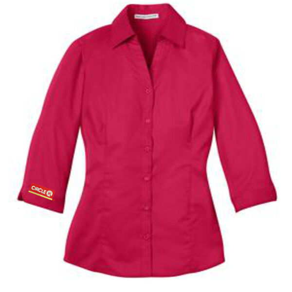 Ladies 3/4-Sleeve Blouse. L6290 Thumbnail