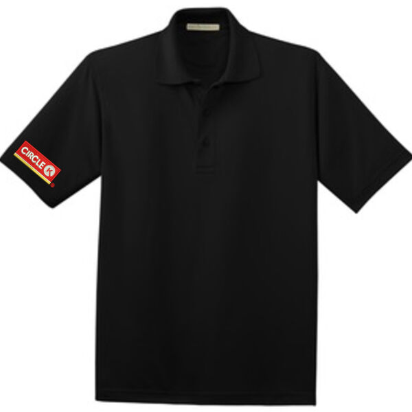 Poly-Charcoal Blend Pique Polo Thumbnail