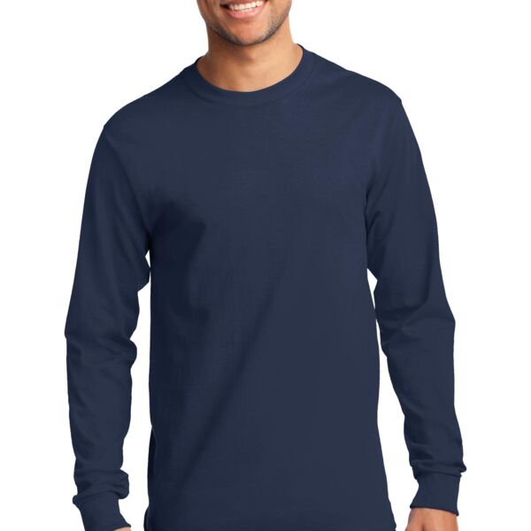 100% Cotton Essential Long Sleeve T Shirt Thumbnail